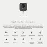 Kit cámaras EZVIZ H1C + H6C Full HD 360° 128GB Wi-Fi blanco especificaciones