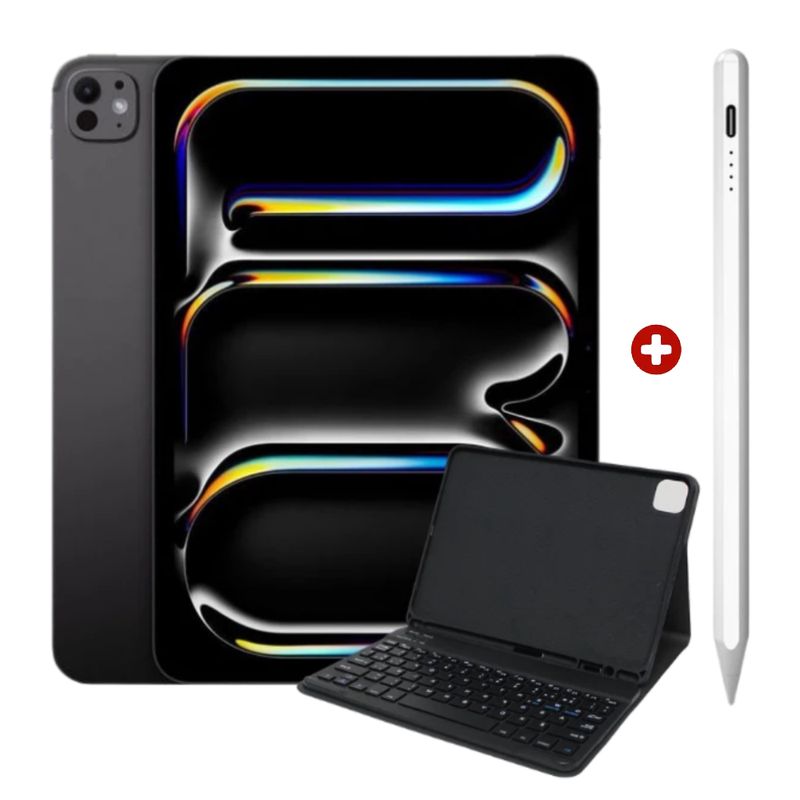 iPad Pro 11" M5 256GB Space Black con Keyboard y Pencil