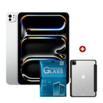 iPad Pro 11" M5 256GB cámara 12MP Silver con Case y Mica frontal