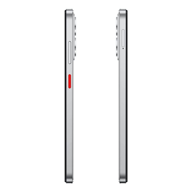 Celular ZTE A56 Pro 128GB 4GB RAM 6.75" gris lateral