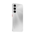 Celular ZTE V80 Max plateado vista trasera