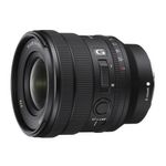 Lente Sony SELP1635G 16-35 mm F4 Full Frame lateral