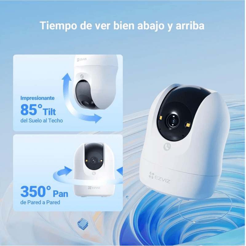 Cámara EZVIZ C6N G1 4K 8MP Wi-Fi IR 360° interior blanco movimiento Pan & Tilt