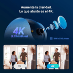 Cámara EZVIZ C6N G1 4K 8MP Wi-Fi IR 360° interior blanco alta resolución