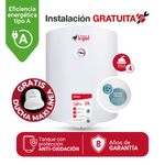 Terma eléctrica Bryant 80 litros beneficio
