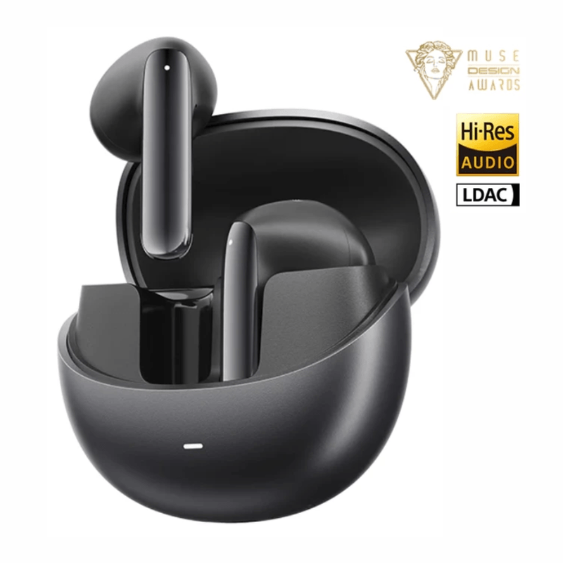 Audífonos QCY AilyBuds Pro+ ANC IPX5 30h Bluetooth 5.3 negro sonido Hi-Res