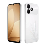 OPPO A6c 4G 128GB batería 7000 mAh cámara HI-RES blanco  frontal oblicuo