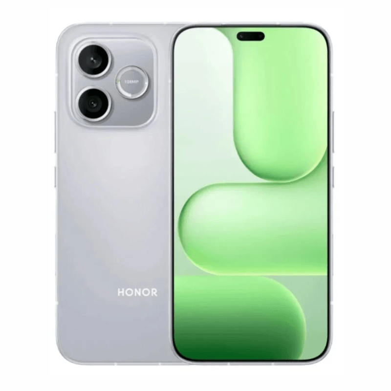 Celular Honor 600e 5G 256GB AMOLED 6.6" 108MP grey frontal