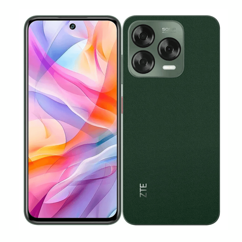 Celular ZTE Blade V70 Desing 256GB LCD IPS 6.7" verde batería de 5000 mAh