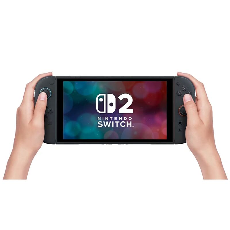 Nintendo Switch 2 256GB negro con juego a frontal
