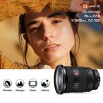 Lente Sony 24-70 mm F2.8 GM Full Frame retrato