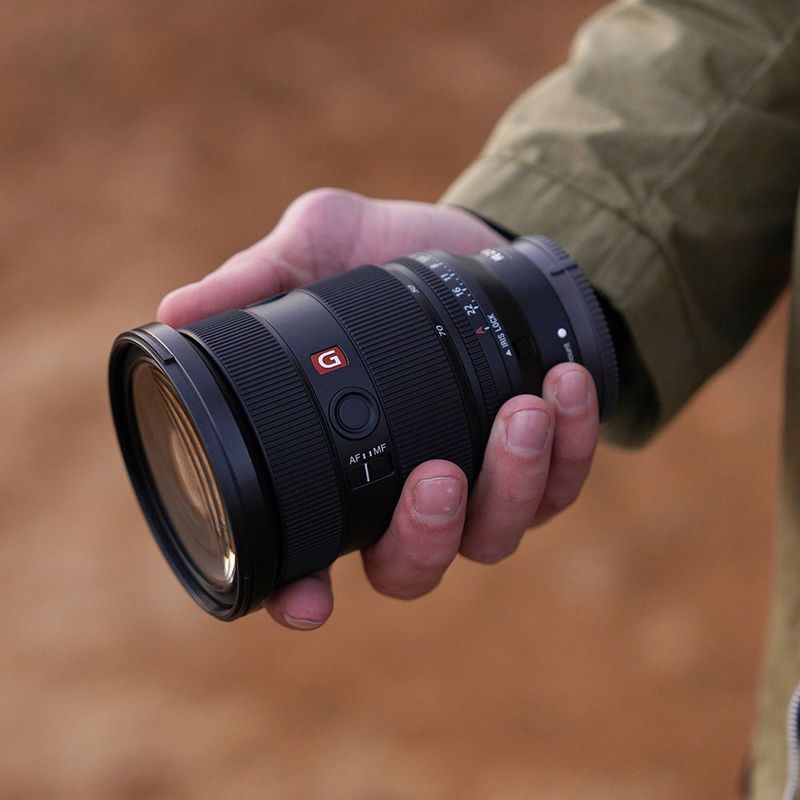 Lente Sony 24-70 mm F2.8 GM Full Frame ambiente