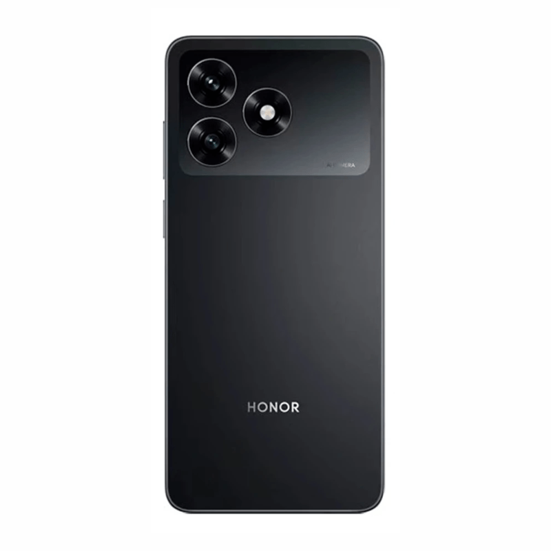 Celular Honor X5D 128GB 4GB RAM LCD 6.74" Android 15 negro posterior