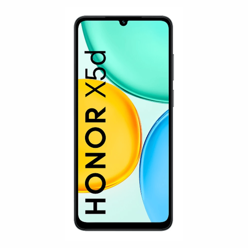 Celular Honor X5D 128GB 4GB RAM LCD 6.74" Android 15 negro panel LCD