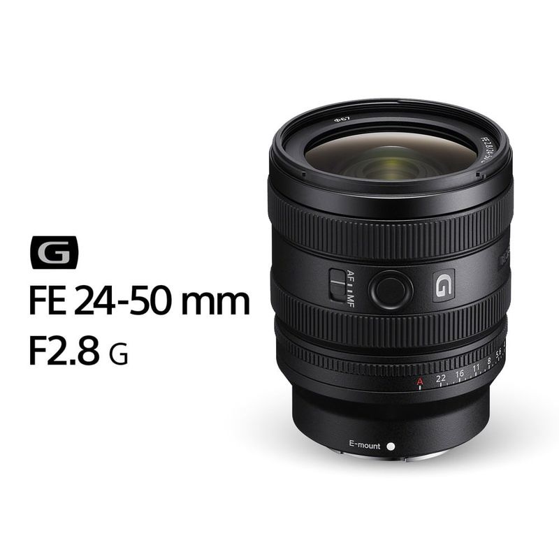Lente zoom estándar Sony 24-50 mm F2.8 Full Frame especificaciones