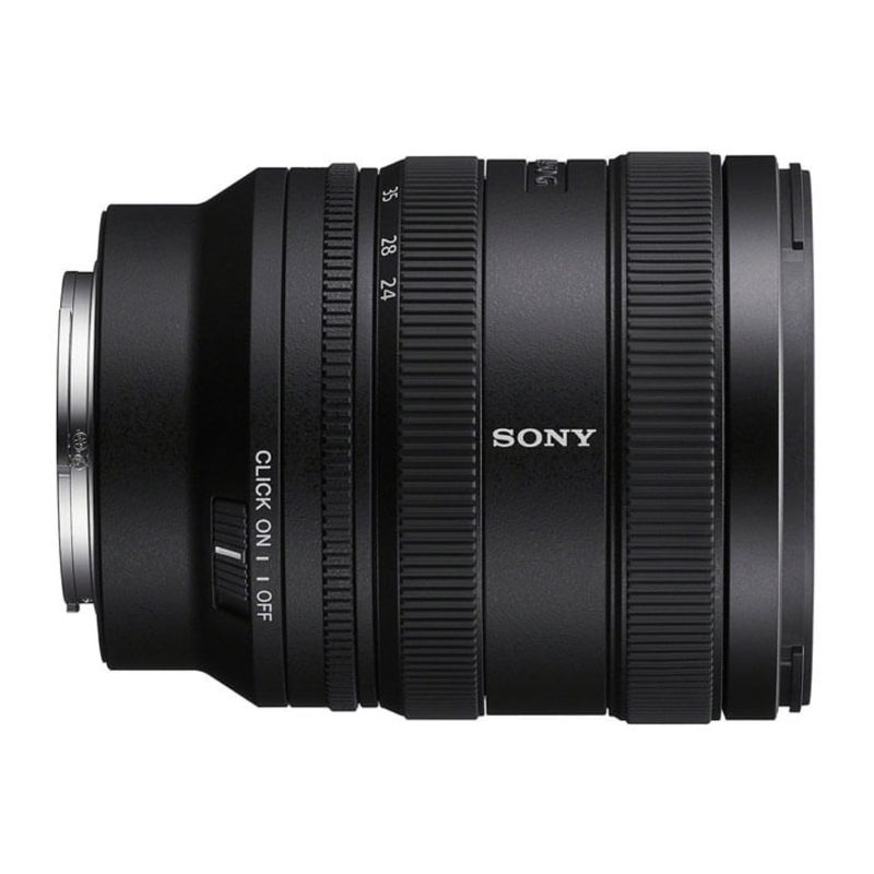 Lente zoom estándar Sony 24-50 mm F2.8 Full Frame lateral