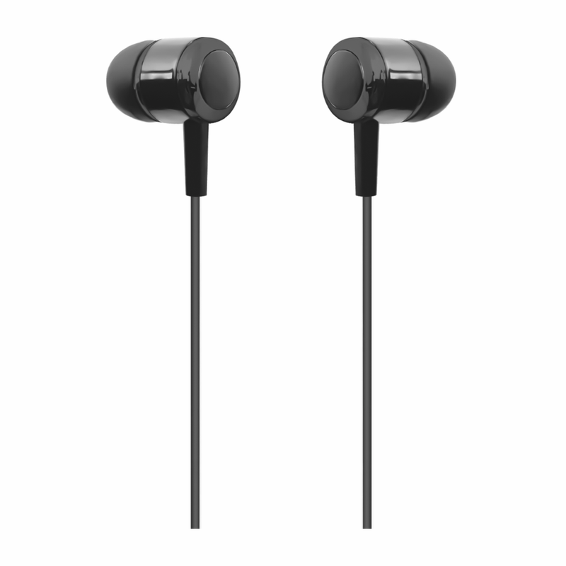 Audífonos Izuum PJT-DEP2412BLK in ear Jack 3.5 mm negro diseño in ear