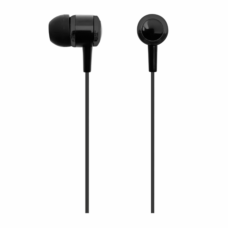 Audífonos Izuum PJT-DEP2412BLK in ear Jack 3.5 mm negro control de volumen