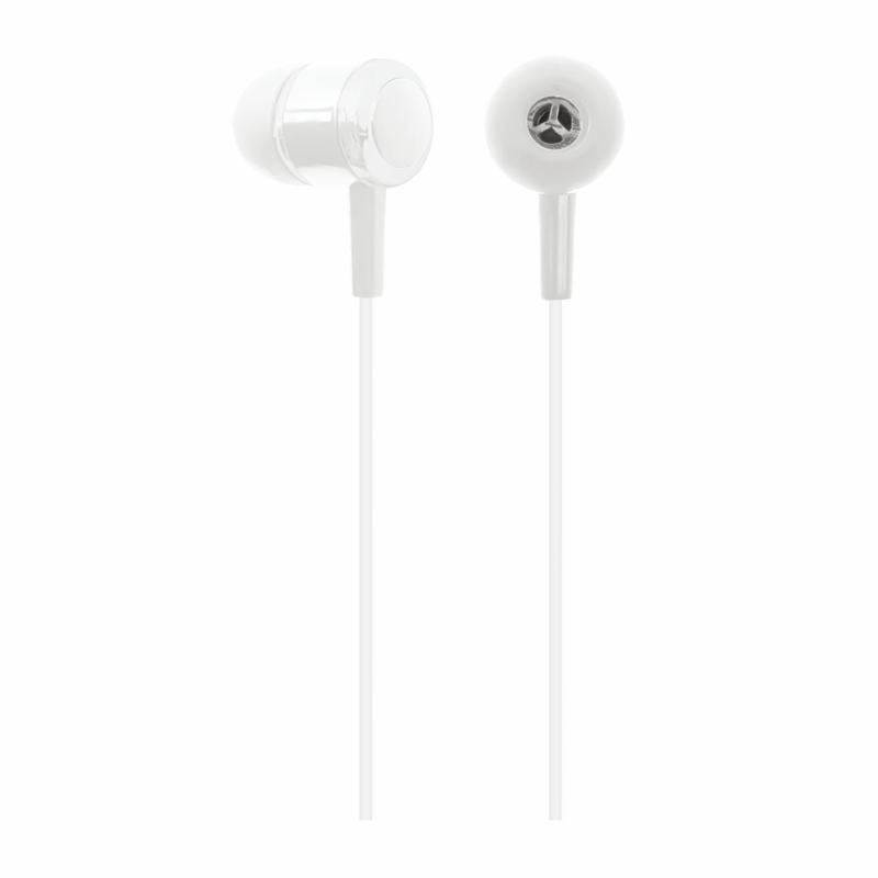 Audífonos Izuum PJT-DEP2412WH in ear Jack 3.5 mm blanco micrófono incorporado