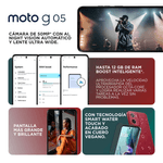 Celular Motorola Moto G05 4G 128GB 4GB RAM reacondicionado verde smart water