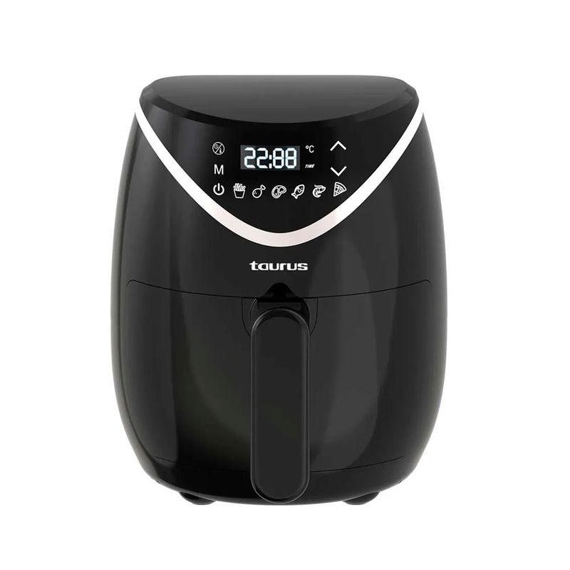 Freidora de aire Taurus Black Fryer II 2.8L 1000W negro frontal