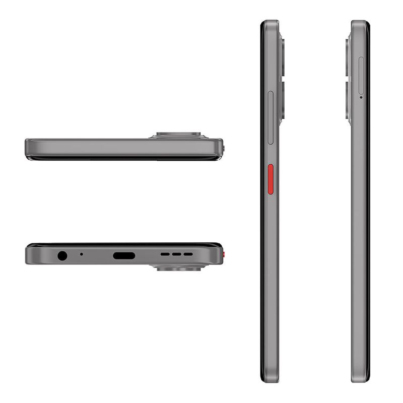 Celular ZTE Blade A35e 64GB 2GB RAM gris lados