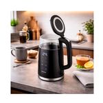 Hervidor Taurus Neoglass digital 1.7L vidrio negro espacio