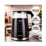 Hervidor Taurus Neoglass digital 1.7L vidrio negro características