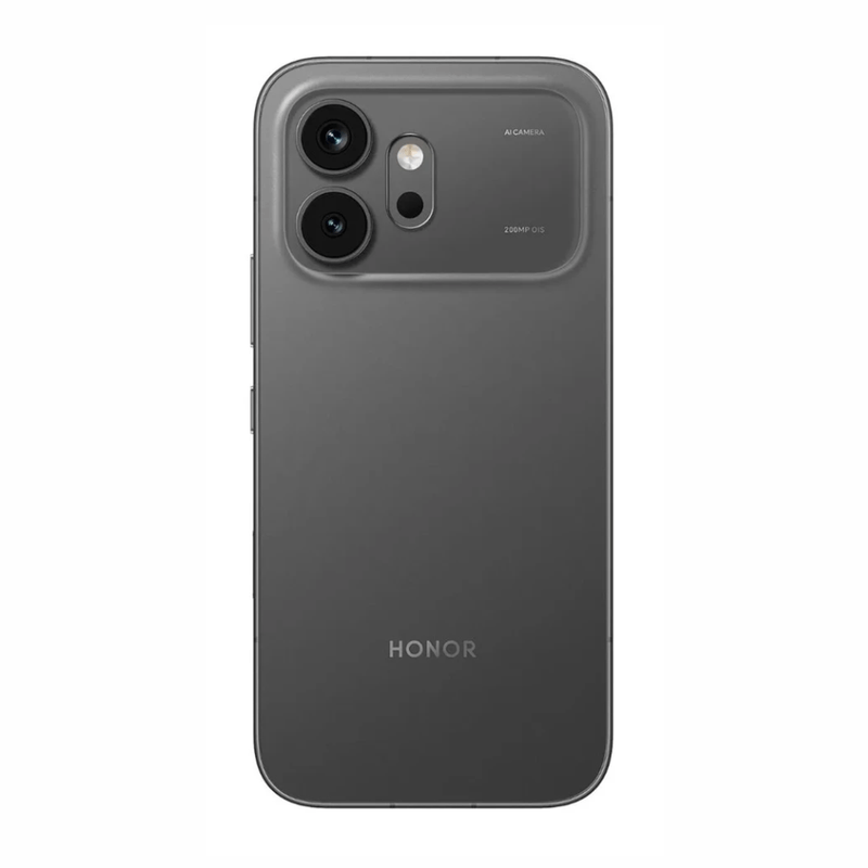 Celular Honor 600 5G 256GB 8GB 200MP negro posterior