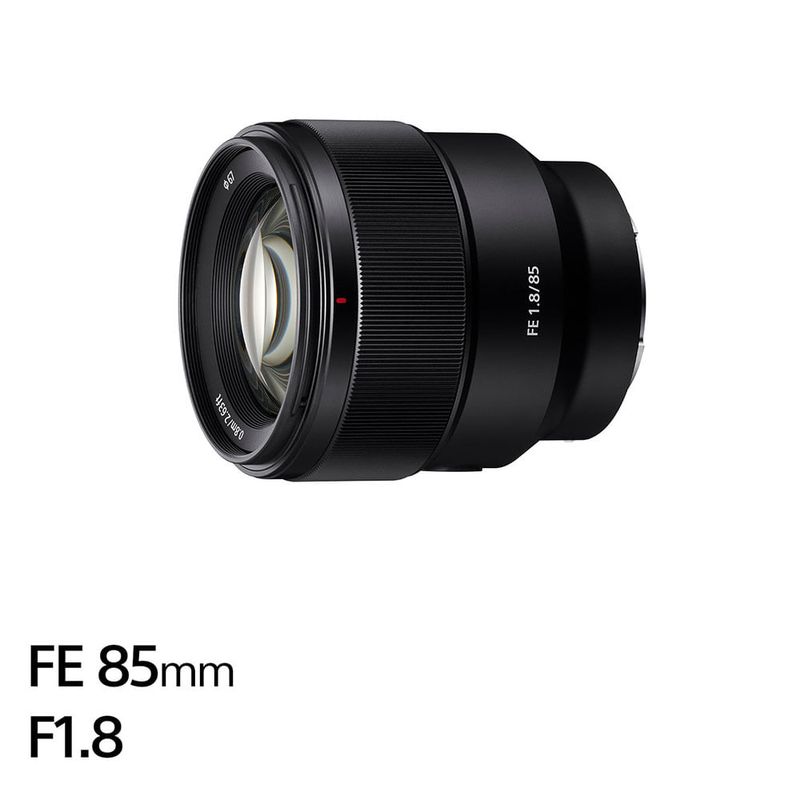 Lente Sony 85 mm F1.8 monura E Full Frame especificaciones