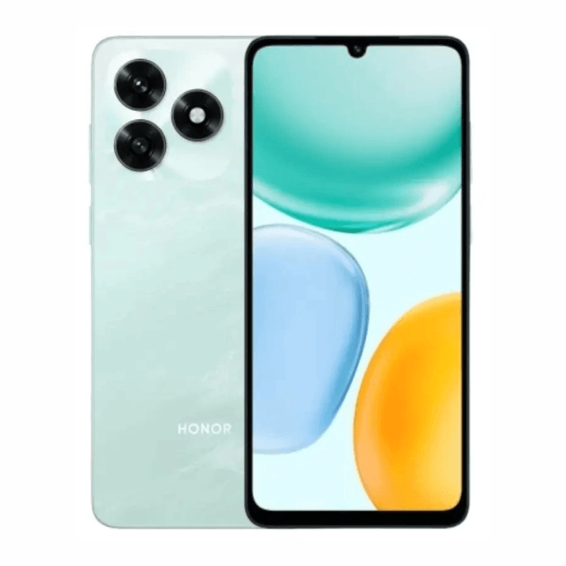 Celular Honor X5C Plus 256GB 4GB RAM LCD 6.74" 50MP cyan frontal