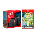 Nintendo Switch 2 256GB negro + Pokémon Pokopia frontal