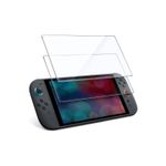 Nintendo Switch 2 256GB negro + estuche y mica vidrio frontal oblicuo