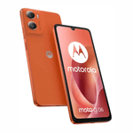 Celular Motorola G06 64GB 4GB RAM LCD IPS 6.88" naranja oblicuo