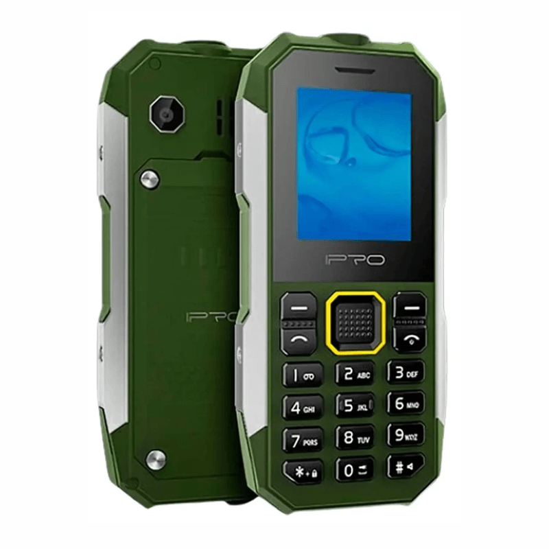 Celular Ipro SHARK II 2G DS 32MB Dual SIM LCD 2.0" green