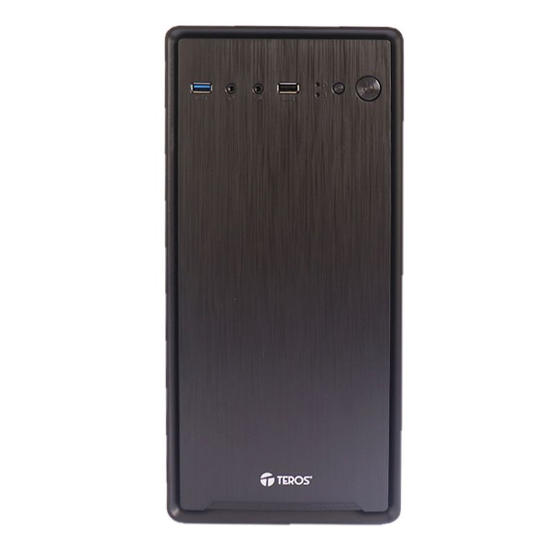 Gabinete Teros TE-1028S MATX USB 3.0 fuente 250W frontal