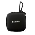 Estuche organizador Decibel TWS tapa dura negro movilidad