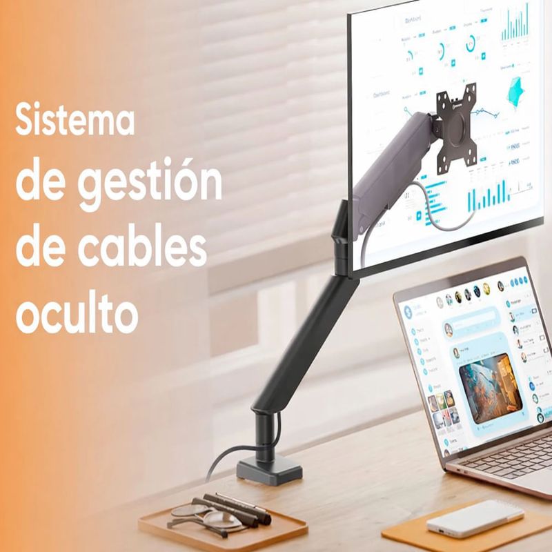 Rack Soporte Xtrike Me HT-20 Monitor 13 a 32 pulgadas negro especificación