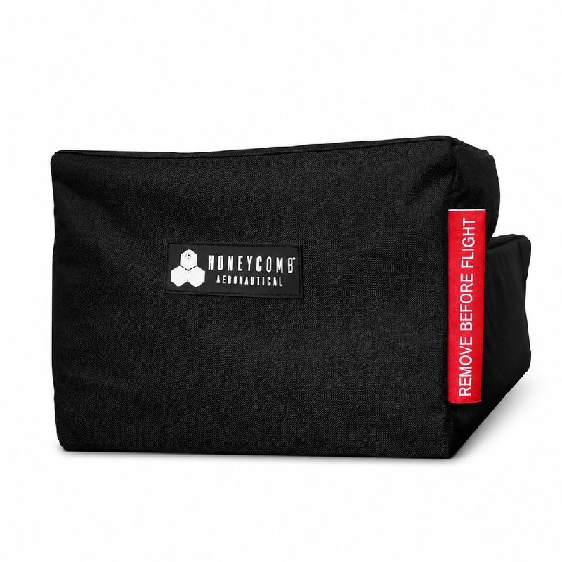 Funda Honeycomb Dust Cover Alpha y Bravo negro frontal oblicuo