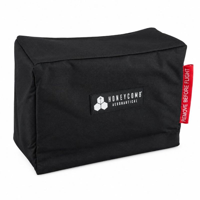 Funda Honeycomb Dust Cover Alpha y Bravo negro frontal lateral