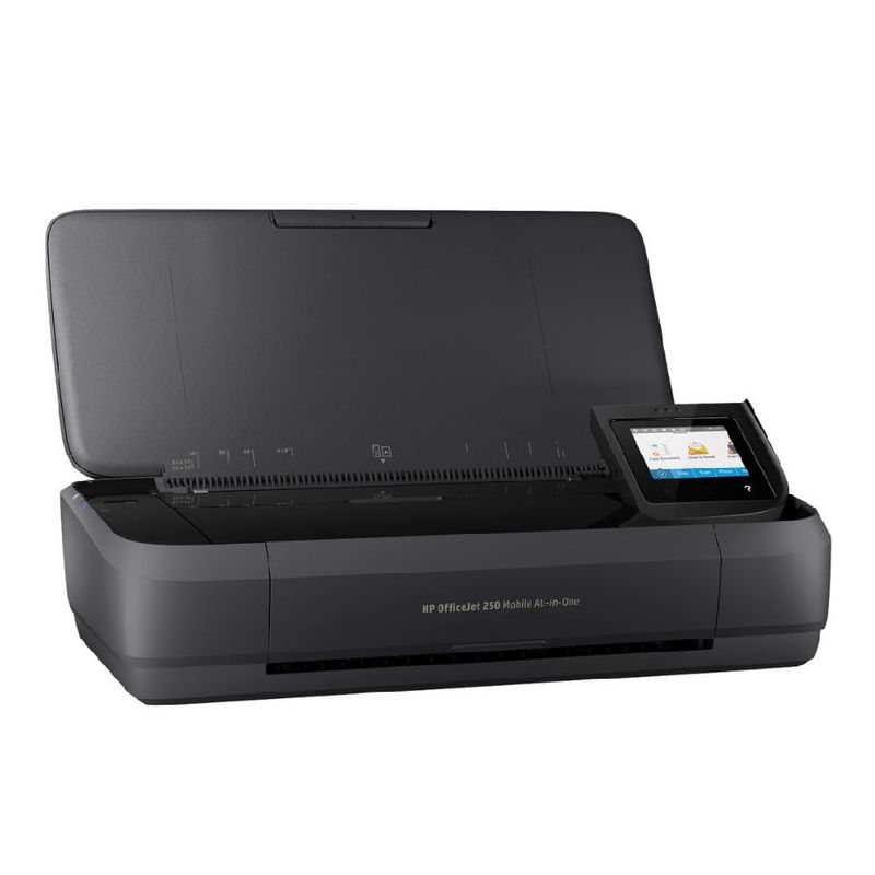 Impresora HP OfficeJet 250 Mobile Wi-Fi con cartuchos frontal