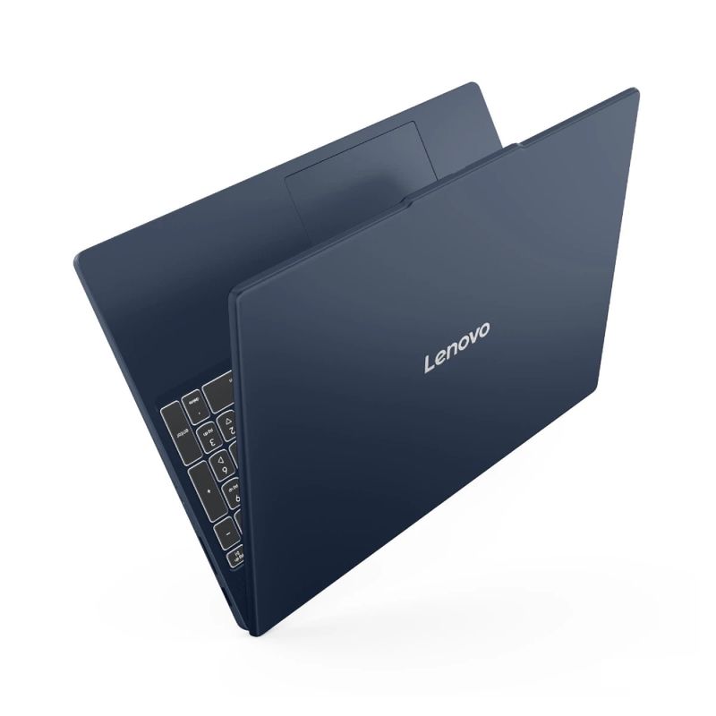 Laptop Lenovo IdeaPad Slim 3 i7 16GB RAM 1TB SSD Azul frontal oblicuo semi abierto