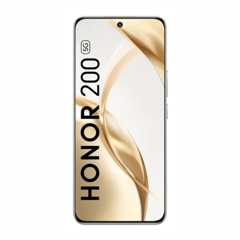 Celular Honor 200 5G 512GB 12GB RAM OLED 6.7" 50MP blanco panel OLED