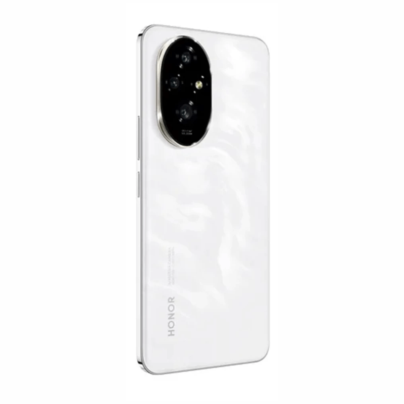 Celular Honor 200 5G 512GB 12GB RAM OLED 6.7" 50MP blanco triple cámara