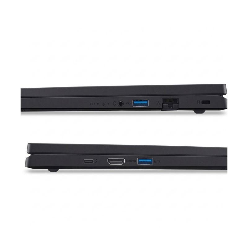 Laptop gamer Acer Nitro Lite 16 i5 RTX 3050 negro lateral