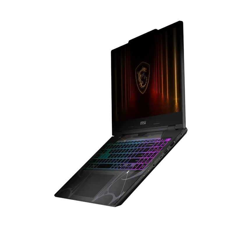 Laptop gamer MSI Cyborg 17 Core 7 RTX 5060 Windows 11 diagonal