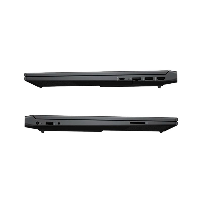 Laptop gamer HP Victus 15 Ryzen 7 RTX 4050 Windows 11 lateral