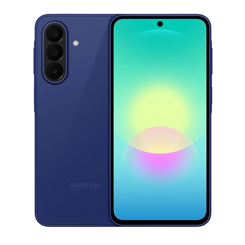 Samsung Galaxy A27 5G 256GB cámara 50MP AMOLED 6.7 azul frontal