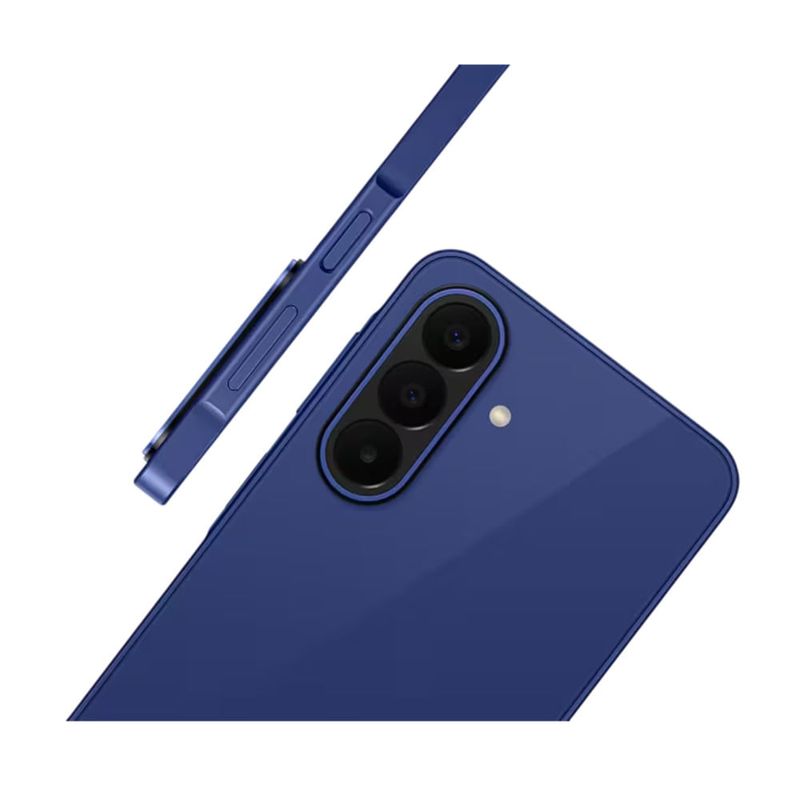 Samsung Galaxy A27 5G 256GB cámara 50MP AMOLED 6.7 azul lateral