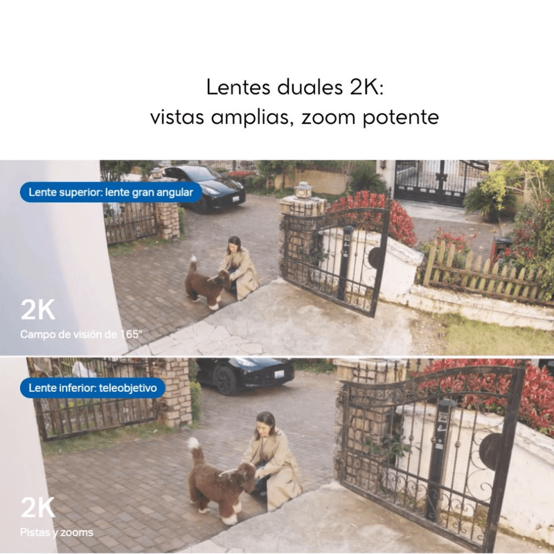 Cámara Tapo C545D doble lente 2K 3MP + 3MP Wi-Fi blanco doble lente